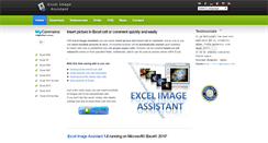 Desktop Screenshot of excel-image-assistant.com